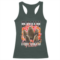 Funny Pesto Bruh It's My 100 Days Of School Racerback Tank Top