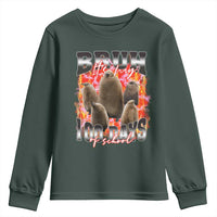 Funny Pesto Bruh It's My 100 Days Of School Youth Sweatshirt