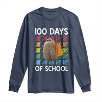 Funny Pesto 100 Days Of School Long Sleeve Shirt