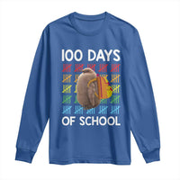 Funny Pesto 100 Days Of School Long Sleeve Shirt