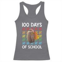 Funny Pesto 100 Days Of School Racerback Tank Top