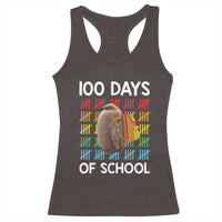 Funny Pesto 100 Days Of School Racerback Tank Top