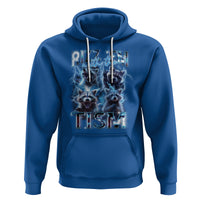 Autism Awareness Hoodie Rizz Em With The Tism Funny Meme Autistic Raccoon - Wonder Print Shop