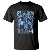 Autism Awareness T Shirt Rizz Em With The Tism Funny Meme Autistic Raccoon - Wonder Print Shop