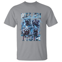 Autism Awareness T Shirt Rizz Em With The Tism Funny Meme Autistic Raccoon - Wonder Print Shop