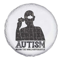 Autism Awareness Spare Tire Cover Autistic Seeing The World From A Different Angle Aesthetic