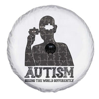 Autism Awareness Spare Tire Cover Autistic Seeing The World From A Different Angle Aesthetic