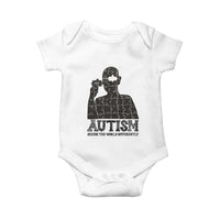 Autism Awareness Baby Onesie Autistic Seeing The World From A Different Angle Aesthetic
