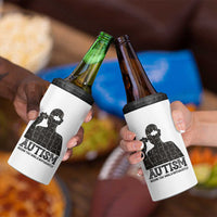 Autism Awareness 4 in 1 Can Cooler Tumbler Autistic Seeing The World From A Different Angle Aesthetic