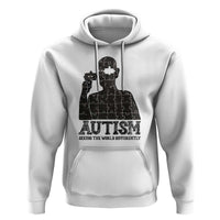 Autism Awareness Hoodie Autistic Seeing The World From A Different Angle Aesthetic