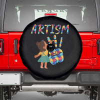 Autism Awareness Spare Tire Cover Artism Puzzle Girls Women Artist Autistic