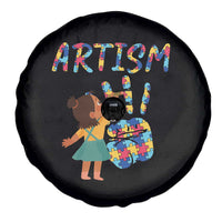 Autism Awareness Spare Tire Cover Artism Puzzle Girls Women Artist Autistic