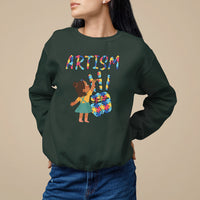 Autism Awareness Sweatshirt Artism Puzzle Girls Women Artist Autistic - Wonder Print Shop