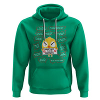 Autism Awareness Hoodie What Not To Say To Autistic People Cute Chick - Wonder Print Shop