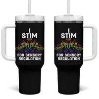 Autism Awareness Tumbler With Handle I Stim For Sensory Regulation