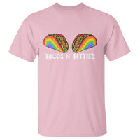 Tacos Lover LGBT Pride T Shirt Tacos N' Titties Gay Rainbow Proud Gay - Wonder Print Shop