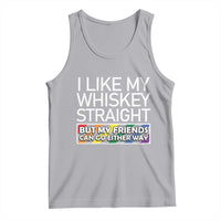 LGBTQ Ally Tank Top I Like My Whiskey Straight But My Friends Can Go Either Way LGBT Pride