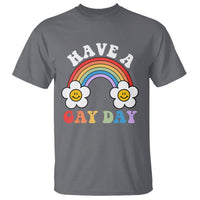 Funny LGBT Pride T Shirt Have A Gay Day Rainbow - Wonder Print Shop