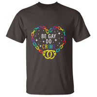 Funny LGBT Pride T Shirt Be Gay Do Crime - Wonder Print Shop