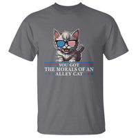 US President Election Debate 2024 T Shirt Morals Of An Alley Cat - Wonder Print Shop