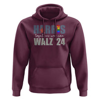 Harris Walz 2024 Hoodie Together We Can LGBTQ Rights - Wonder Print Shop