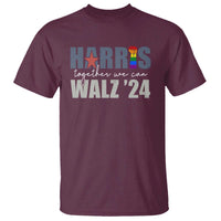 Harris Walz 2024 T Shirt Together We Can LGBTQ Rights - Wonder Print Shop