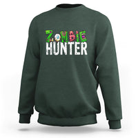 Zombie Hunter Eye Brain Hunting Halloween Costume Sweatshirt - Wonder Print Shop