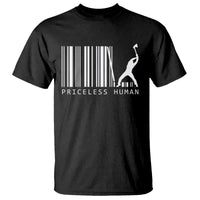 Priceless Human Funny Barcode T Shirt - Wonder Print Shop