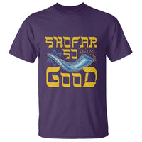 Rosh Hashanah Jewish T Shirt Funny Shofar So Good - Wonder Print Shop