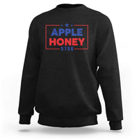 Rosh Hashanah Jewish Sweatshirt Apple Honey 5786 New Year Holiday 2025 - Wonder Print Shop