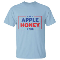 Rosh Hashanah Jewish T Shirt Apple Honey 5786 New Year Holiday 2025 - Wonder Print Shop