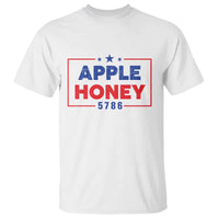 Rosh Hashanah Jewish T Shirt Apple Honey 5786 New Year Holiday 2025 - Wonder Print Shop