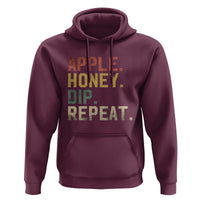 Rosh Hashanah Jewish Hoodie Apple Honey Dip Repeat