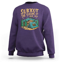 Sukkot Sweatshirt The Season Of Our Joy Jewish Holiday - Wonder Print Shop
