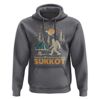 Funny Sukkot Hoodie I've Waited All Year For Sukkot Bigfoot Jewish Holiday