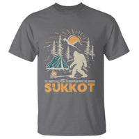 Funny Sukkot T Shirt I've Waited All Year For Sukkot Bigfoot Jewish Holiday - Wonder Print Shop