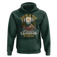 Sukkot Hoodie The Original Camping Festival Vintage Jewish Holiday