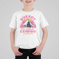 Sukkot T Shirt For Kid The Original Camping Festival Jewish Holiday - Wonder Print Shop