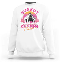 Sukkot Sweatshirt The Original Camping Festival Jewish Holiday - Wonder Print Shop