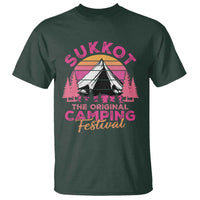 Sukkot T Shirt The Original Camping Festival Jewish Holiday - Wonder Print Shop