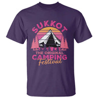 Sukkot T Shirt The Original Camping Festival Jewish Holiday - Wonder Print Shop