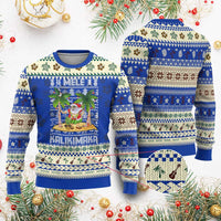 Xmas In Hawaii Ugly Christmas Sweater Mele Kalikimaka Santa Hawaiian Christmas Hula Dance - Wonder Print Shop