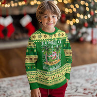 Xmas In Hawaii Ugly Christmas Sweater Mele Kalikimaka Santa Hawaiian Christmas Hula Dance - Wonder Print Shop