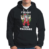 Christmas Hoodie I've Got Your Package Ugly Santa Gymer Gift - Wonder Print Shop