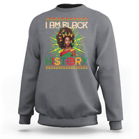 I Am Black History African American Women Pretty Butterfly Sweatshirt - Wonder Print Shop