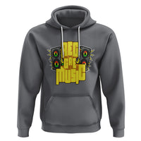 Reggae Music Musicbox Boombox Rastafari Roots Rasta Hoodie - Wonder Print Shop
