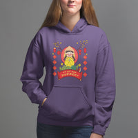 Vietnamese Lunar New Year Hoodie Li Xi Me Please Cute Girl Tet Traditional Vietnam Food - Wonder Print Shop