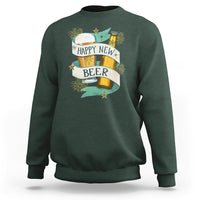 Happy New Beers Funny New Year Eve NYE Party Beer Lover Sweatshirt - Wonder Print Shop