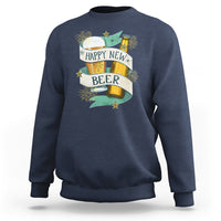 Happy New Beers Funny New Year Eve NYE Party Beer Lover Sweatshirt - Wonder Print Shop