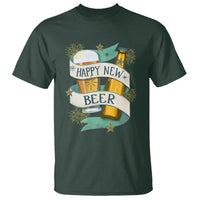 Happy New Beers Funny New Year Eve NYE Party Beer Lover T Shirt - Wonder Print Shop
